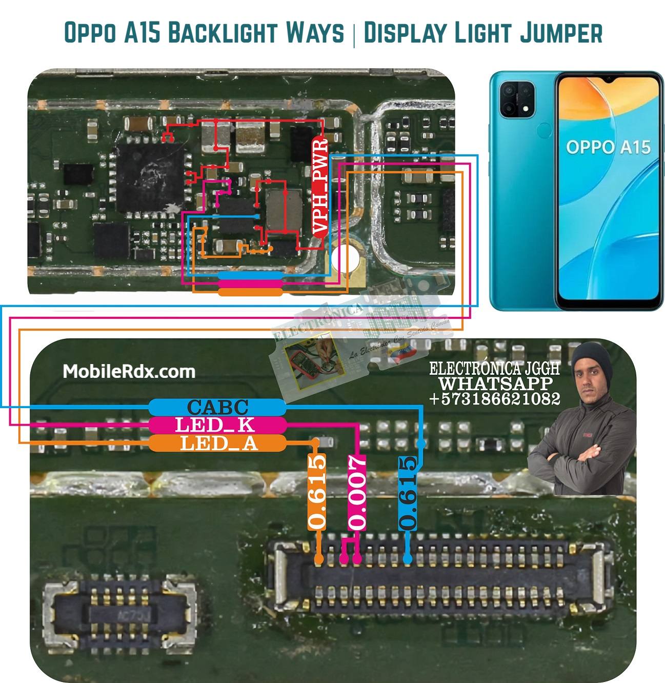 Oppo A15 Backlight Ways   Repair Display Light Problem Oppo A15 Backlight Ways   Repair Display Light Problem